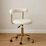 כסא משרדי מילאנו רגל זהב